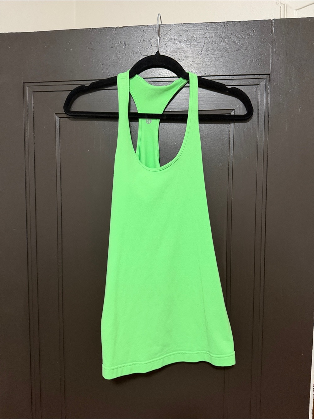 Women’s Neon Green Racerback Tank Top